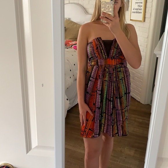 BCBG Mini Strapless Dress (Womens size 6) - Picture 3 of 6